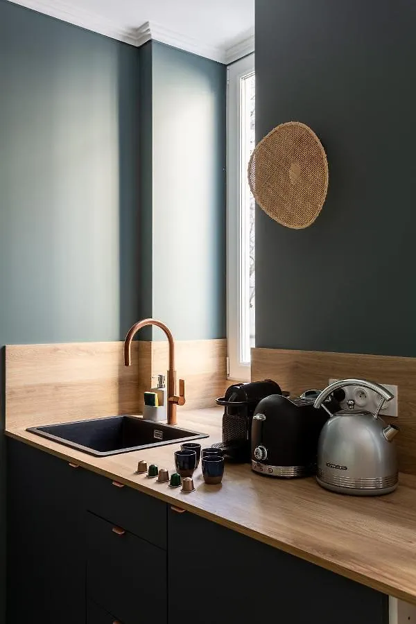 شقة The Blue Nature Suite Downtown Montmartre باريس فرنسا